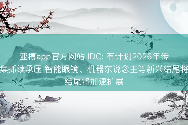 亚搏app官方网站 IDC: 有计划2026年传统结尾市集抓续承压 智能眼镜、机器东说念主等新兴结尾将加速扩展