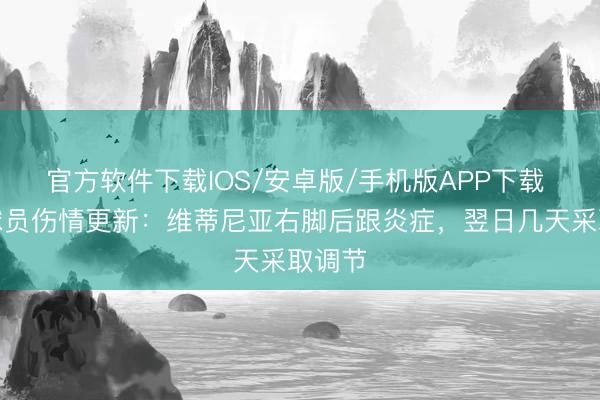 官方软件下载IOS/安卓版/手机版APP下载 巴黎球员伤情更新：维蒂尼亚右脚后跟炎症，翌日几天采取调节